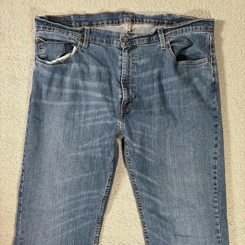 Levi’s Jeans 559 Relaxed‎ Straight Leg Size 40x30 Mid Rise Medium Wash - Picture 2 of 10